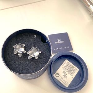 Authentic BNIB Swarovski baby turtles Baby Tortoises